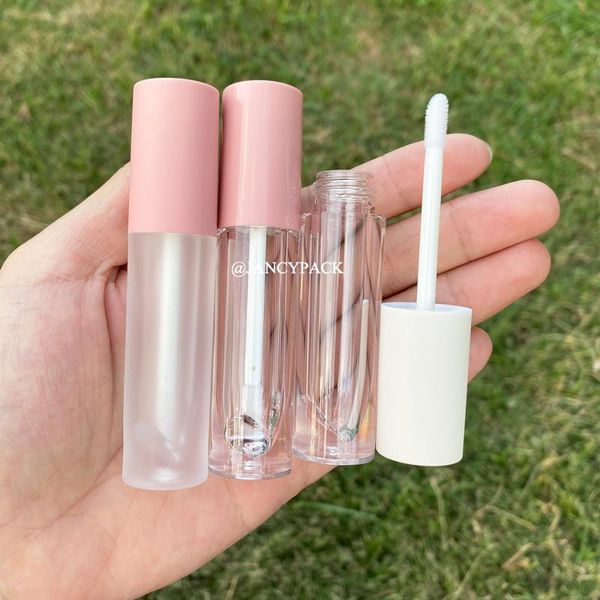 storage bottles & jars 4ml diy round shape empty pink lip gloss tube white cap lipgloss plastic clear frosted packing
storage bottles & jars 4ml diy round shape empty pink lip gloss tube white cap lipgloss plastic clear frosted packing