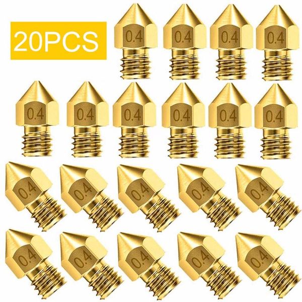 mats & pads 20pcs 3d printer nozzle accessory 8 0.4mm for cr-10 ender 3 anet a8 parts repair drop#2021
mats & pads 20pcs 3d printer nozzle accessory 8 0.4mm for cr-10 ender 3 anet a8 parts repair drop#2021