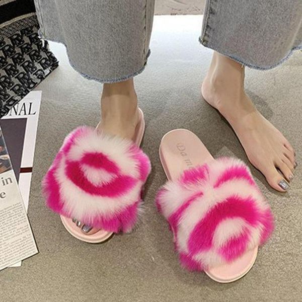slippers summer pink furry women rubber non-slip slides cute faux fur flip-flops fluffy sandals ladies jelly shoes mule femme, Black
slippers summer pink furry women rubber non-slip slides cute faux fur flip-flops fluffy sandals ladies jelly shoes mule femme, Black