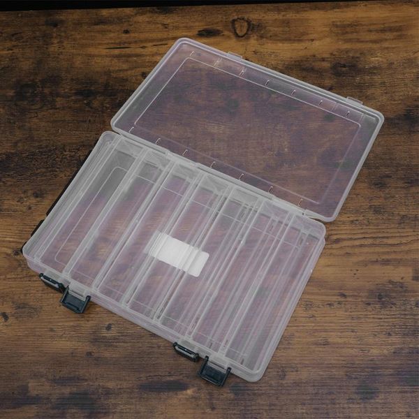 double-sided bait box lure organizer fishing accessories fishhook waterproof storage drain case (transparent)
double-sided bait box lure organizer fishing accessories fishhook waterproof storage drain case (transparent)