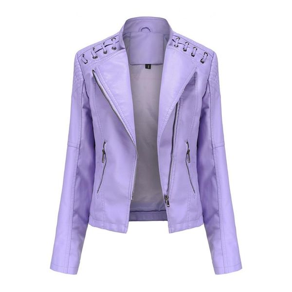 women's jackets women short zipper female leather jacket retro punk style multicolor selection clothing 2021 fashion trend coat, Black;brown
women's jackets women short zipper female leather jacket retro punk style multicolor selection clothing 2021 fashion trend coat, Black;brown