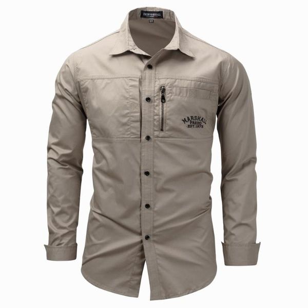 men's casual shirts 2021 slim fit dress masculina business long sleeve army turn down neck shirt autumn denim 3xl, White;black
men's casual shirts 2021 slim fit dress masculina business long sleeve army turn down neck shirt autumn denim 3xl, White;black
