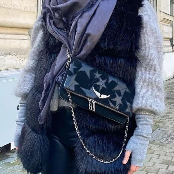 waist bags 2021 frosted stars personality wings decorated lady fashion chain single shoulder bag
waist bags 2021 frosted stars personality wings decorated lady fashion chain single shoulder bag