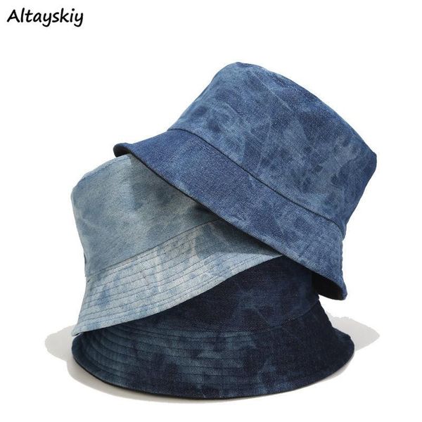 bucket hats women arrival denim outdoor spring 2021 windproof hat for lady teens leisure college tie dye streetwear wide brim, Blue;gray
bucket hats women arrival denim outdoor spring 2021 windproof hat for lady teens leisure college tie dye streetwear wide brim, Blue;gray