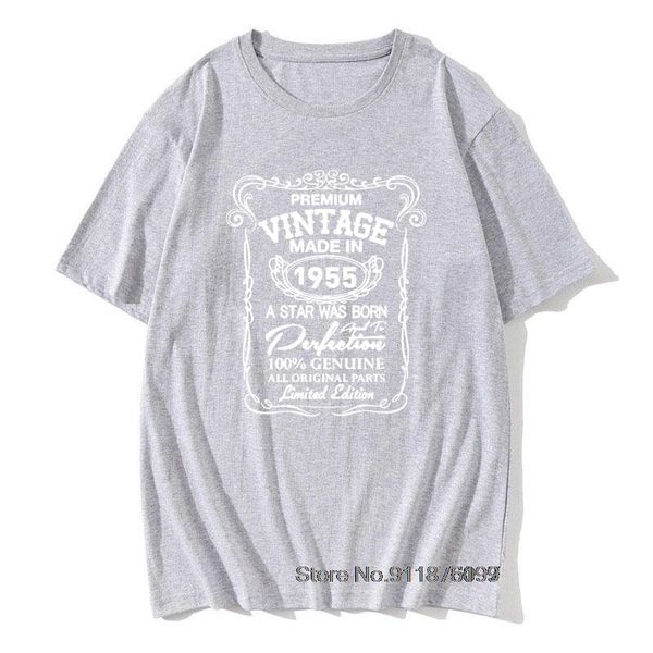men's t-shirts t-shirt birthday gift present vintage cotton o-neck men 66 years husband father retro in 1955 tees, White;black
men's t-shirts t-shirt birthday gift present vintage cotton o-neck men 66 years husband father retro in 1955 tees, White;black