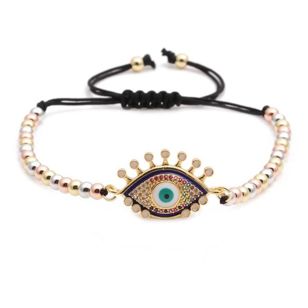 beaded, strands luxury classic evil eye charm bracelet for women shiny princess cut cubic zircon cz adjustable bangles copper jewelry gifts, Black
beaded, strands luxury classic evil eye charm bracelet for women shiny princess cut cubic zircon cz adjustable bangles copper jewelry gifts, Black