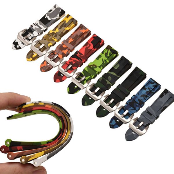 sports style rubber strap 20mm 22mm 24mm26mm strap for pam watch band dustproof waterproof watchbands for pam watch strap h0915, Silver
sports style rubber strap 20mm 22mm 24mm26mm strap for pam watch band dustproof waterproof watchbands for pam watch strap h0915, Silver