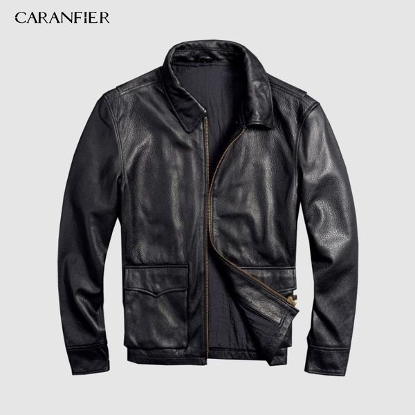 men's leather & faux caranfeir brand retrol genuine jacket mens 100% sheepskin style clothes fashion motor biker black jackets
men's leather & faux caranfeir brand retrol genuine jacket mens 100% sheepskin style clothes fashion motor biker black jackets