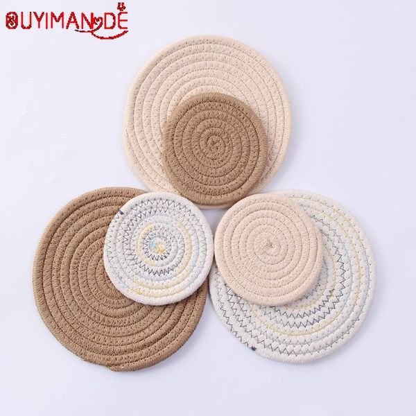 table runner exquisite hand-woven cotton cord thickened anti-scalding heat-insulation heat-resistant mat bowl creative home
table runner exquisite hand-woven cotton cord thickened anti-scalding heat-insulation heat-resistant mat bowl creative home