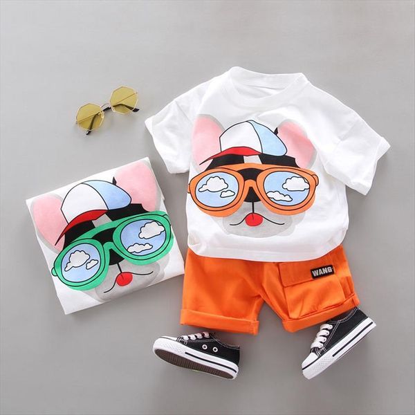 2 pieces of summer clothes for boys baby set children short sleeve shorts toddler home, White
2 pieces of summer clothes for boys baby set children short sleeve shorts toddler home, White