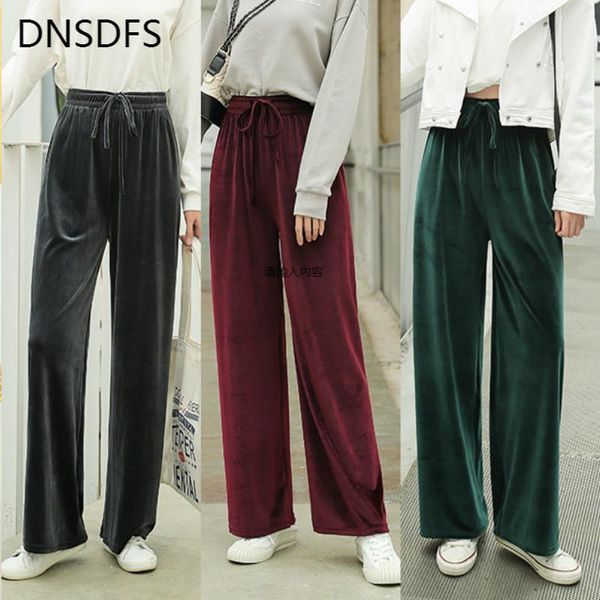 solid color velvet long womens pants autumn winter trousers harajuku loose wide leg female casual high waist, Black;white
solid color velvet long womens pants autumn winter trousers harajuku loose wide leg female casual high waist, Black;white