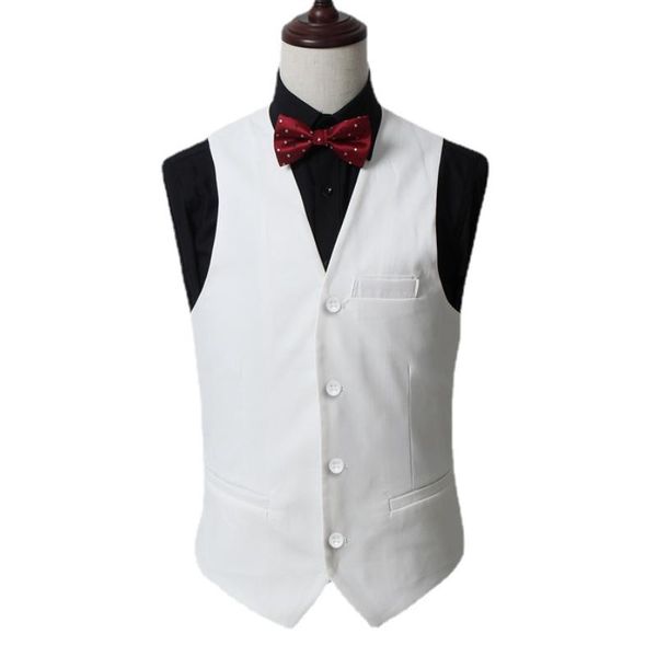 men's vests 5color mens vest casual business male suit solid waistcoat fashion sleeveless smart 6xl, Black;white
men's vests 5color mens vest casual business male suit solid waistcoat fashion sleeveless smart 6xl, Black;white