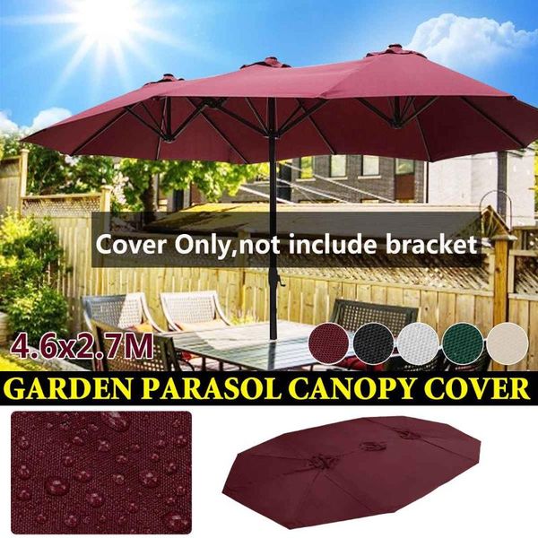 shade 4.6m x 2.7m garden parasol canopy cover crank umbrella waterproof anti uv outdoor awning sun shelter no bracket
shade 4.6m x 2.7m garden parasol canopy cover crank umbrella waterproof anti uv outdoor awning sun shelter no bracket