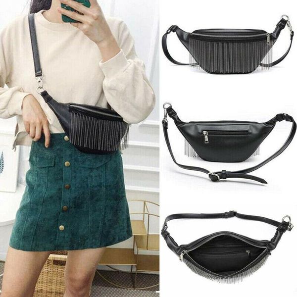 fashion women waist pack chest bag bum belly solid leather tassel small zipper stylish casual designer bags
fashion women waist pack chest bag bum belly solid leather tassel small zipper stylish casual designer bags