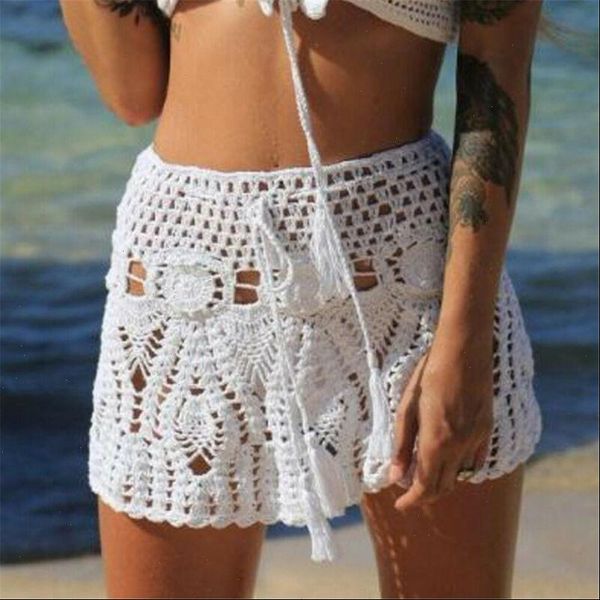 women skirt summer beach crochet cover up swimwear bathing suit wrap mini knit skirts, Black
women skirt summer beach crochet cover up swimwear bathing suit wrap mini knit skirts, Black
