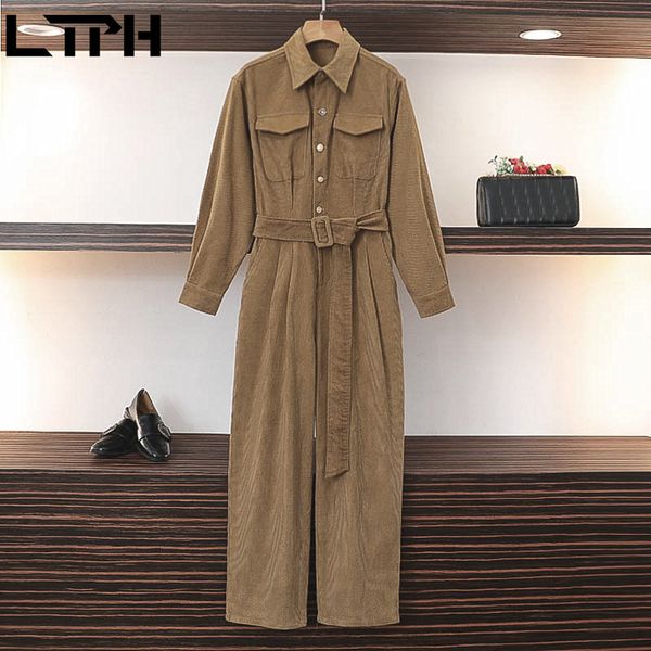 tooling style corduroy rompers casual all-match long jumpsuit women elegance plus size clothes jumpsuits spring 210427, Black;white
tooling style corduroy rompers casual all-match long jumpsuit women elegance plus size clothes jumpsuits spring 210427, Black;white