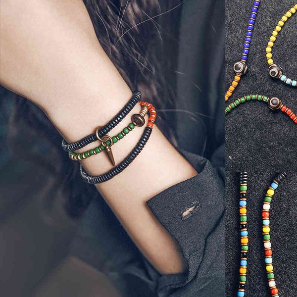 minority design glass beads mixed with copper elements personalized fashion bracelet women's leisure, Golden;silver
minority design glass beads mixed with copper elements personalized fashion bracelet women's leisure, Golden;silver