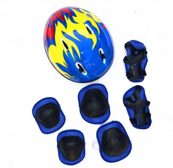 children's sports bicycle helmet riding scooter protective gear skating 7-piece equipment elbow & knee pads, Black;gray
children's sports bicycle helmet riding scooter protective gear skating 7-piece equipment elbow & knee pads, Black;gray