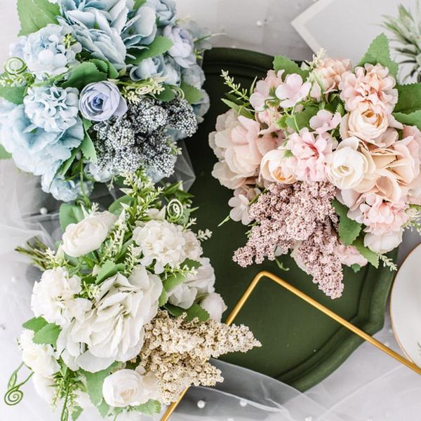 decorative flowers & wreaths mixed artificial bouquet wedding decoration simulation fake flower living room bedroom diy home decor pography
decorative flowers & wreaths mixed artificial bouquet wedding decoration simulation fake flower living room bedroom diy home decor pography