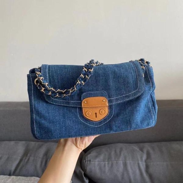 evening bags female bag 2021 fashion denim chain shoulder messenger girl brand handbag 
evening bags female bag 2021 fashion denim chain shoulder messenger girl brand handbag