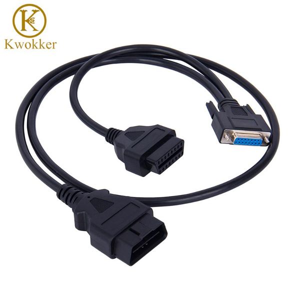 diagnostic tools kwokker universal obd2 connector cable 15 to 16pin obdii y adapter extension auto tool
diagnostic tools kwokker universal obd2 connector cable 15 to 16pin obdii y adapter extension auto tool