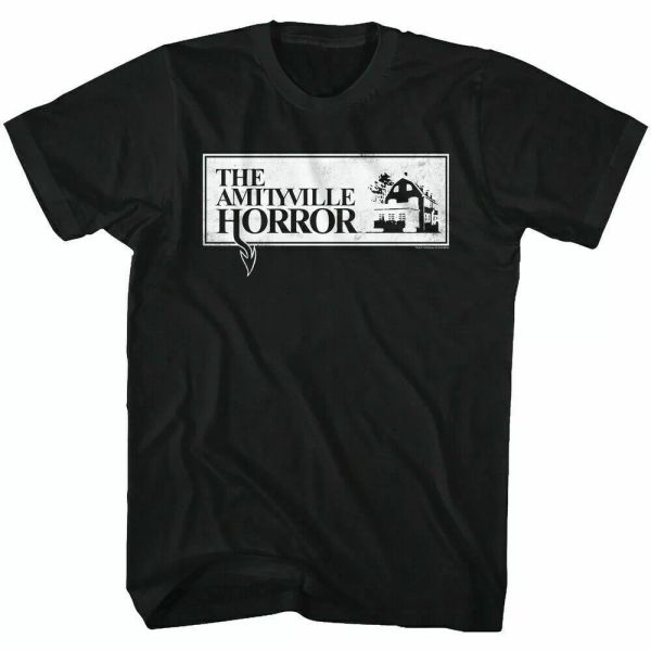 amityville horror avh logo t shirt licensed horror movie retro classic tee black, White;black
amityville horror avh logo t shirt licensed horror movie retro classic tee black, White;black
