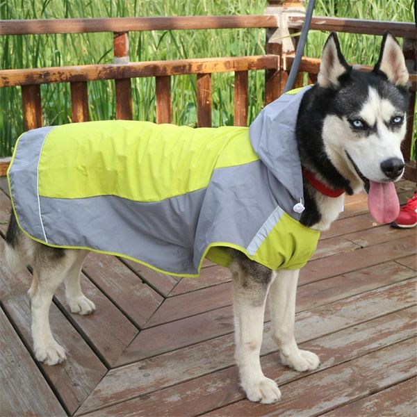 dog apparel large raincoat with hood reflective design quick-drying double layer pet winter clothing outdoor wear products
dog apparel large raincoat with hood reflective design quick-drying double layer pet winter clothing outdoor wear products