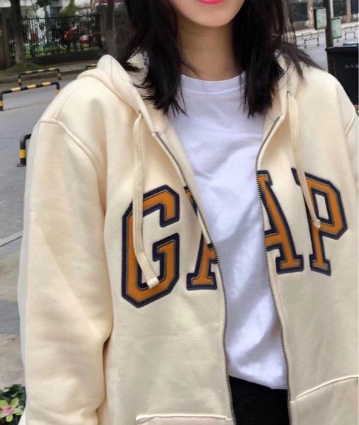 brand hoodie guochao gap hooded cardigan men's women's loose sweater new embroidery spring autumn couple zipper leisure, Black
brand hoodie guochao gap hooded cardigan men's women's loose sweater new embroidery spring autumn couple zipper leisure, Black