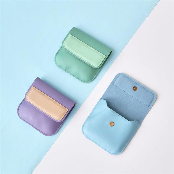 storage bags japanese women's coin purse fashion 2021 color matching buckle pu leather female wallet student travel earphonee bag
storage bags japanese women's coin purse fashion 2021 color matching buckle pu leather female wallet student travel earphonee bag