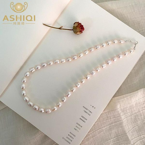 real freshwater pearl necklace 925 sterling silver clasp jewelry for women natural growth pattern gift chains
real freshwater pearl necklace 925 sterling silver clasp jewelry for women natural growth pattern gift chains