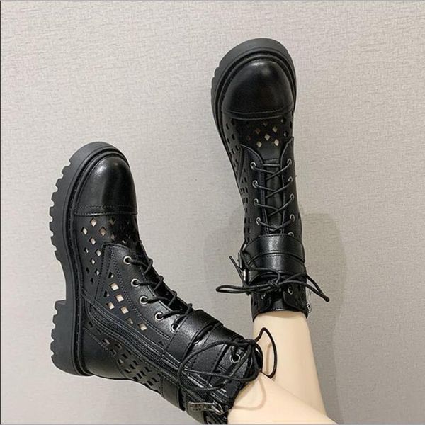 boots women shoes woman fashion square heel hollow breathable pu 2021 summer net boot booties d345, Black
boots women shoes woman fashion square heel hollow breathable pu 2021 summer net boot booties d345, Black
