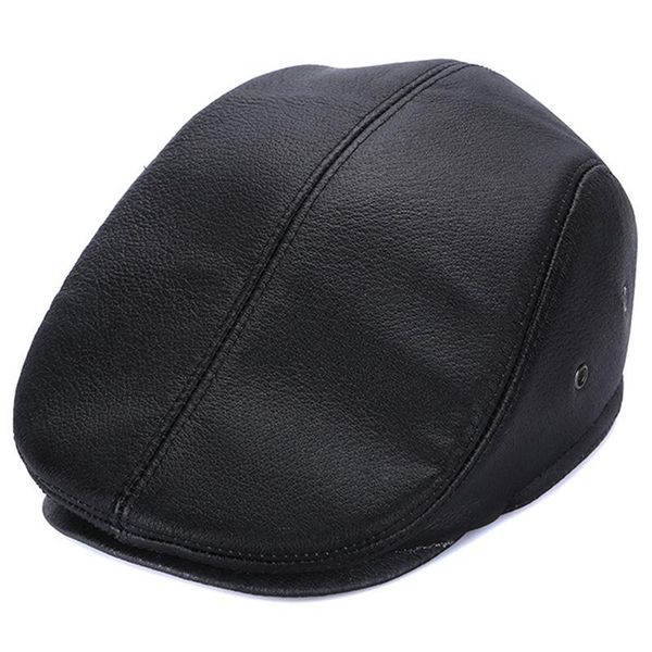 berets men beret hat leather flat cap warm autumn winter male adjustable mens retro caps, Blue;gray
berets men beret hat leather flat cap warm autumn winter male adjustable mens retro caps, Blue;gray