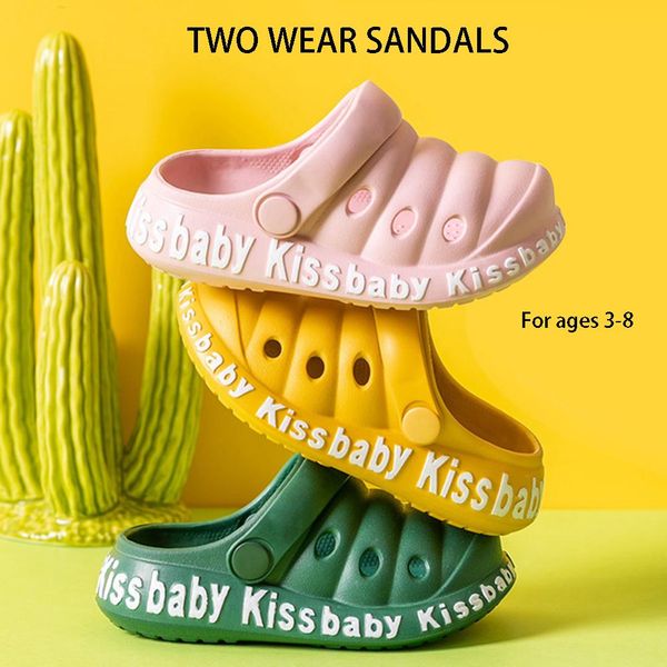 cute summer kids anti-slip soft eva breathable sandals beach slippers flat shoes beach swimming slippers, Black
cute summer kids anti-slip soft eva breathable sandals beach slippers flat shoes beach swimming slippers, Black