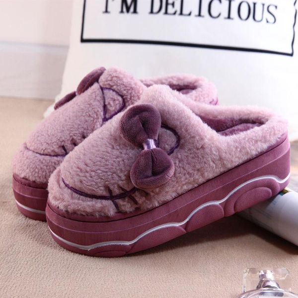 designer cat fur slippers girls indoor keep warm shoes for women rubber platform bow tied ladies shoe, Black
designer cat fur slippers girls indoor keep warm shoes for women rubber platform bow tied ladies shoe, Black