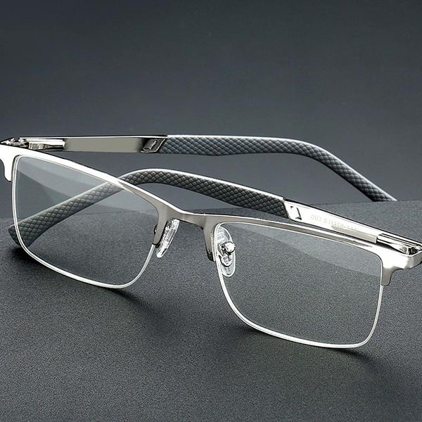 sunglasses half rim business reading glasses men anti blue light uv protection flexible magnifying presbyopic silver, White;black
sunglasses half rim business reading glasses men anti blue light uv protection flexible magnifying presbyopic silver, White;black