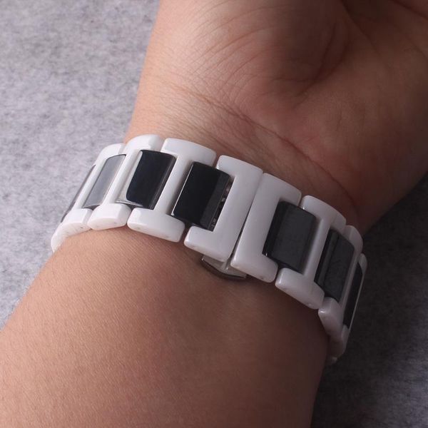 watch bands special watchband ceramic white with black 20mm 22mm for samsung gear s2 s3 wrist band straps butterfly buckle polished stylish, Black;brown
watch bands special watchband ceramic white with black 20mm 22mm for samsung gear s2 s3 wrist band straps butterfly buckle polished stylish, Black;brown
