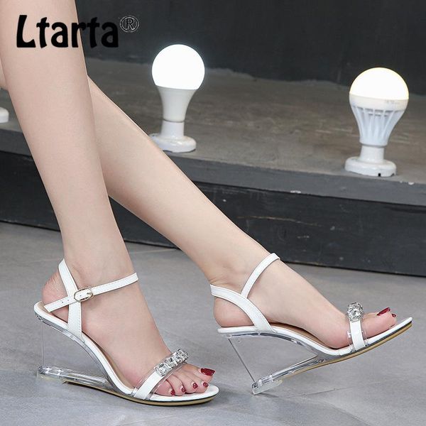 sandals ltarta rhinestone-style wedge women's summer 2021 crystal transparent pumps drag lfd, Black
sandals ltarta rhinestone-style wedge women's summer 2021 crystal transparent pumps drag lfd, Black