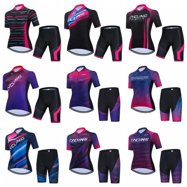 racing sets 2021 pro team cycling jersey set women summer bike clothes mtb ropa ciclismo bicycle uniforme maillot quick dry 5d pad, Black;blue
racing sets 2021 pro team cycling jersey set women summer bike clothes mtb ropa ciclismo bicycle uniforme maillot quick dry 5d pad, Black;blue