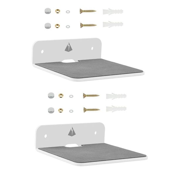 kitchen storage & organization 2x wall shelf speaker stand, small mount for bluetooth speaker, cell phones, toy display
kitchen storage & organization 2x wall shelf speaker stand, small mount for bluetooth speaker, cell phones, toy display