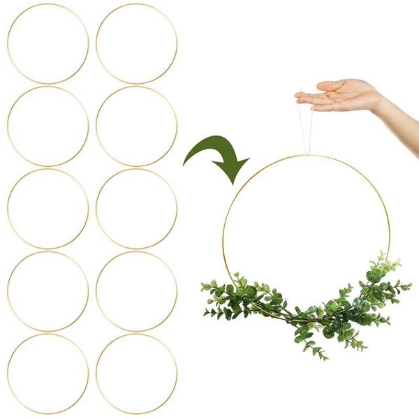 pcs 30 cm large metal garland tassel gold craft ring diy wedding wreath decoration, dream chasing and wall hanging cr decorative flowers & w
pcs 30 cm large metal garland tassel gold craft ring diy wedding wreath decoration, dream chasing and wall hanging cr decorative flowers & w