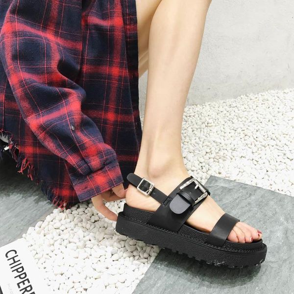 femmes sandales cute sandals woman gothic jelly shoes vrouwen sandalen beach punk women wedges ljb65, Black
femmes sandales cute sandals woman gothic jelly shoes vrouwen sandalen beach punk women wedges ljb65, Black