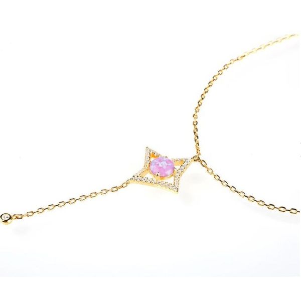 chains fashion luxury exquisite geometric zircon pink opal long tassel necklace female temperament all-match jewelry wholesale, Silver
chains fashion luxury exquisite geometric zircon pink opal long tassel necklace female temperament all-match jewelry wholesale, Silver