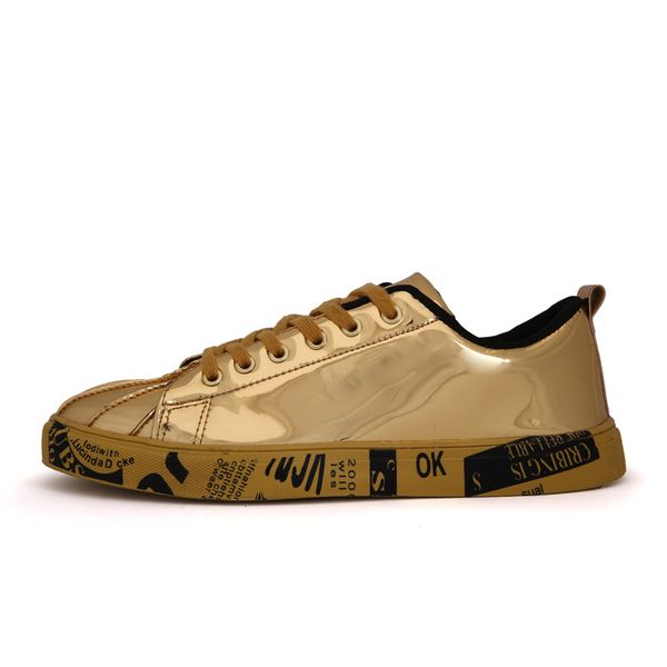 summer fashion women mens casual running shoes student outdoor sports sneakers patent leather glossy black golden silver size 36-46 code 54-
summer fashion women mens casual running shoes student outdoor sports sneakers patent leather glossy black golden silver size 36-46 code 54-