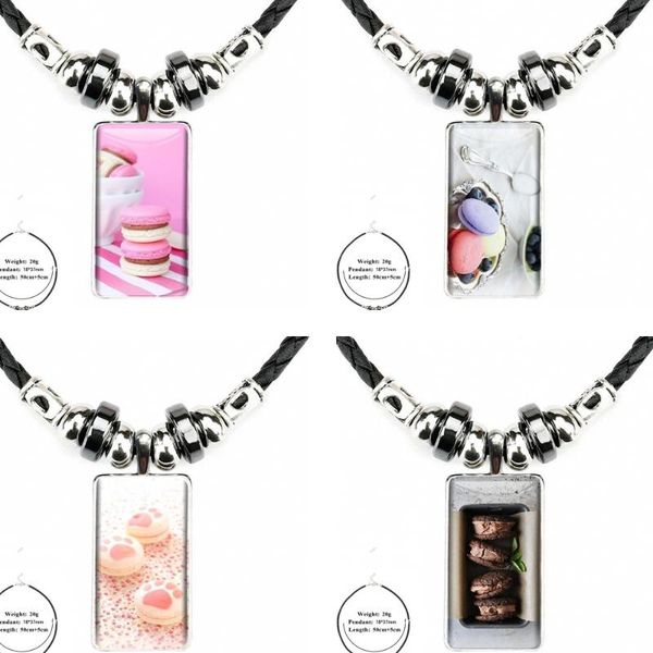 pendant necklaces for women girls handmade cream macarons original design fashion vintage glass rectangle black hematite necklace, Silver
pendant necklaces for women girls handmade cream macarons original design fashion vintage glass rectangle black hematite necklace, Silver
