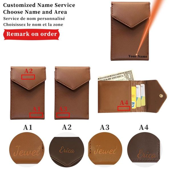 2021 custom name pu leather card holder new retro multi-card position buckle bi-fold slim purse bill holder gift, Red;black
2021 custom name pu leather card holder new retro multi-card position buckle bi-fold slim purse bill holder gift, Red;black