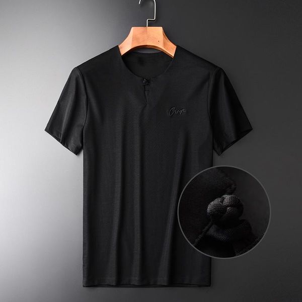 men's t-shirts summer thin chinese style bottons arrival chets embroidered slim casual short sleeve, White;black
men's t-shirts summer thin chinese style bottons arrival chets embroidered slim casual short sleeve, White;black