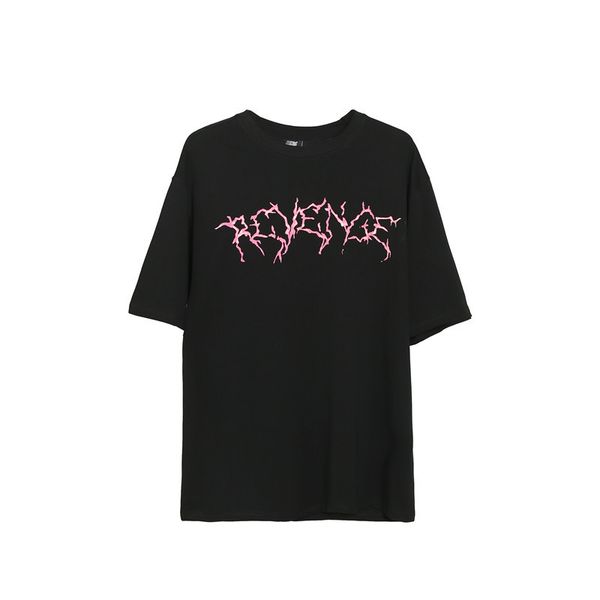 black tee men women 11 print t shirt slightly oversize short sleeve, White;black
black tee men women 11 print t shirt slightly oversize short sleeve, White;black