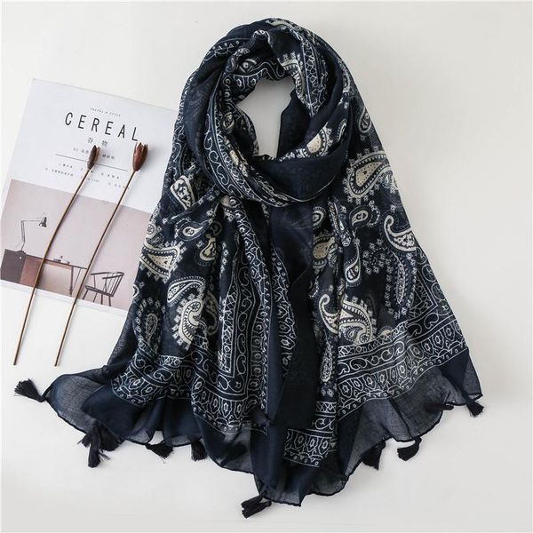 scarves est floral printed tassels scarf hijabs muslim women shawls fashion large size islamic head wraps muffler turbans 1pc retail, Blue;gray
scarves est floral printed tassels scarf hijabs muslim women shawls fashion large size islamic head wraps muffler turbans 1pc retail, Blue;gray