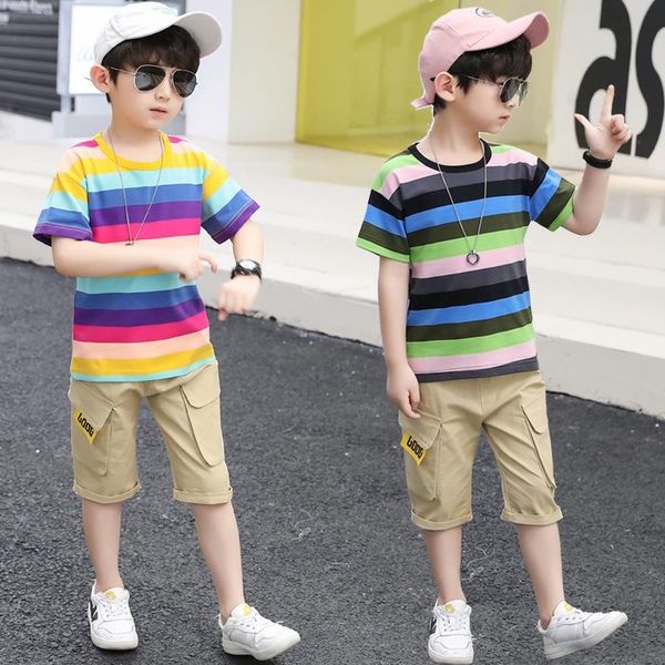 clothing sets summer boys children t-shirt short sleeve +pants set two pieces kids baby clothes 6 8 10 years old, White
clothing sets summer boys children t-shirt short sleeve +pants set two pieces kids baby clothes 6 8 10 years old, White