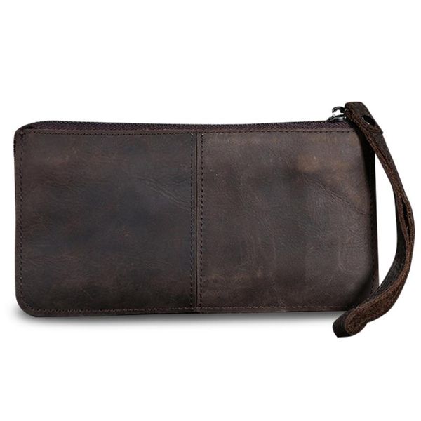 vintage men wallets genuine leather long wallet clutch wrist strap money bag large capacity phone card holder, Red;black
vintage men wallets genuine leather long wallet clutch wrist strap money bag large capacity phone card holder, Red;black